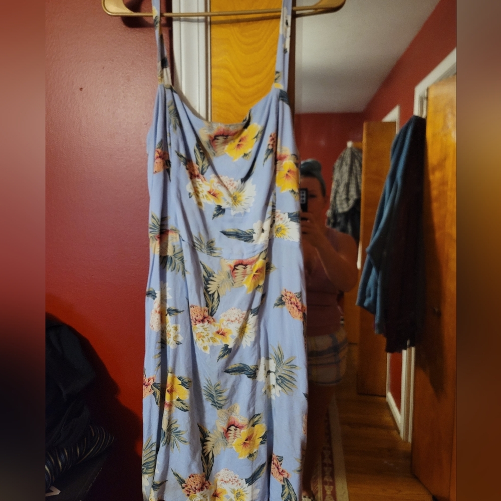 Hollister Multicolor Floral Dress